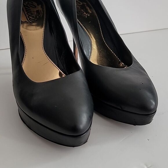 Gucci Leather Platfrom Pumps - Picture 5 of 12